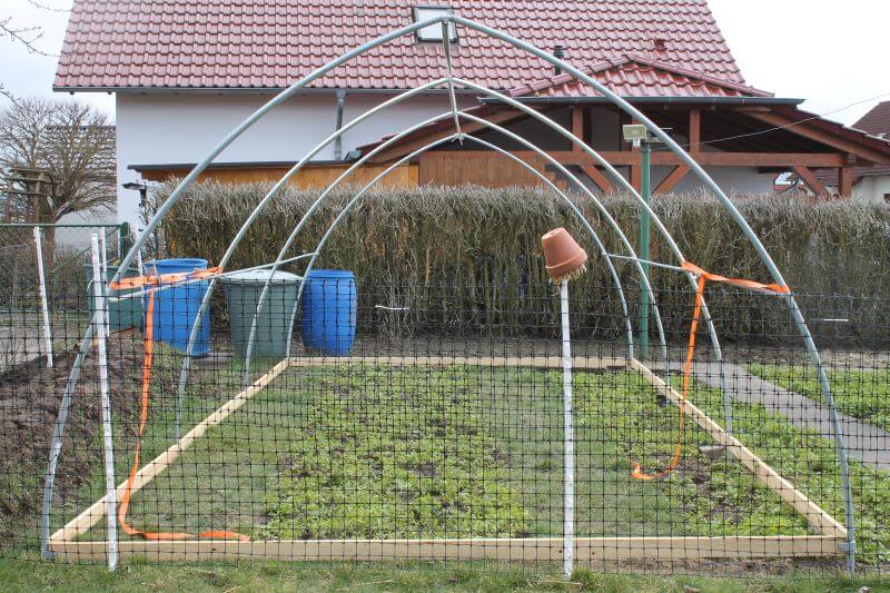 Stangen sind fertig Stangen sind fertig