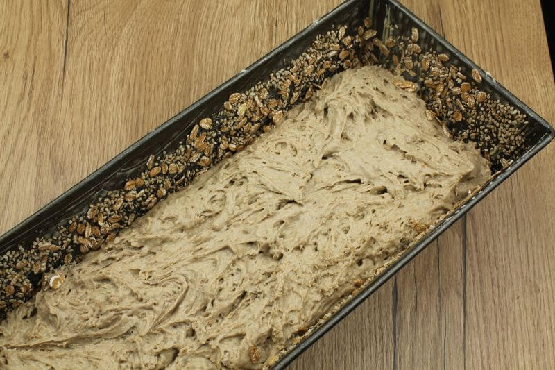 Teig einfüllen Teig einfüllen