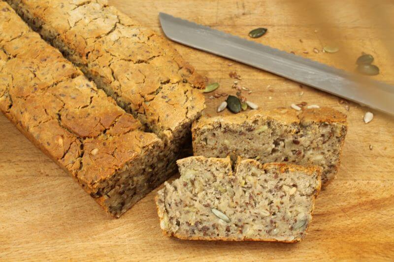 fertiges Buchweizen-Reis-Brot