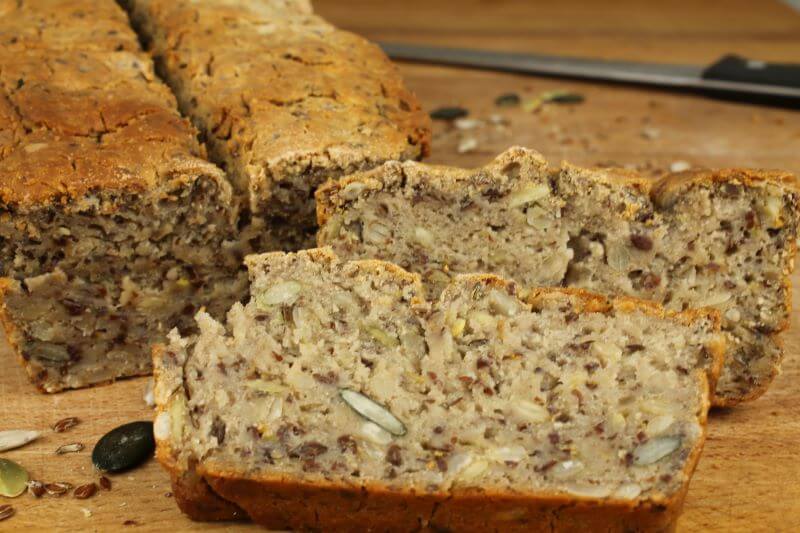 Buchweizen-Reis-Brot (vegan, glutenfrei)