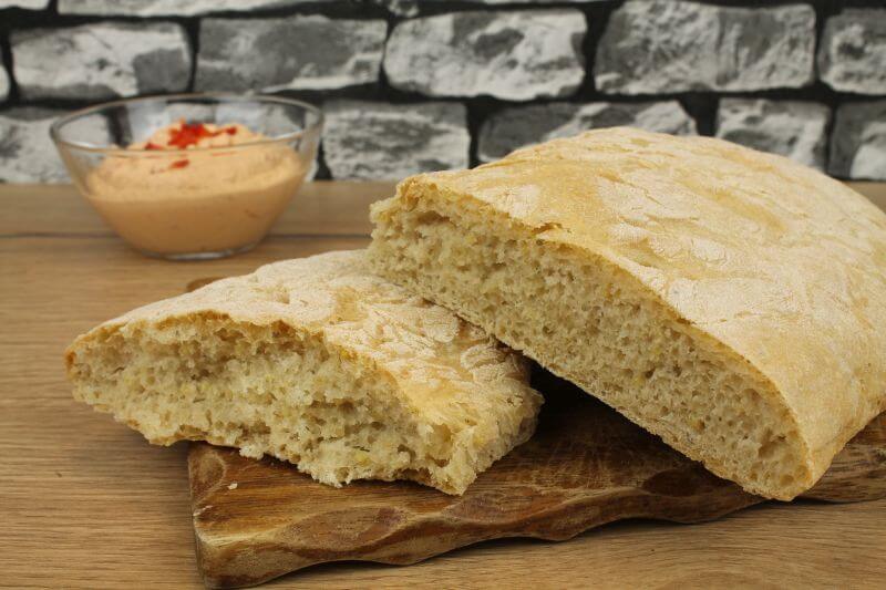Ciabatta mit Hirse und Chiasamen