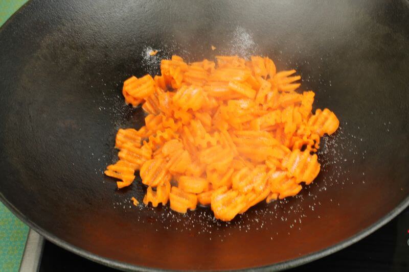 Möhren anbraten Möhren anbraten