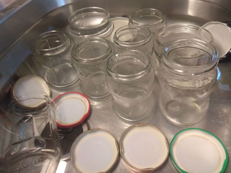 Einmachgläser vorbereiten Einmachgläser vorbereiten