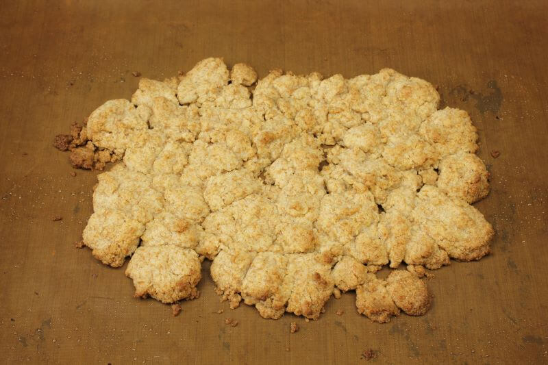 gebackene Streusel gebackene Streusel