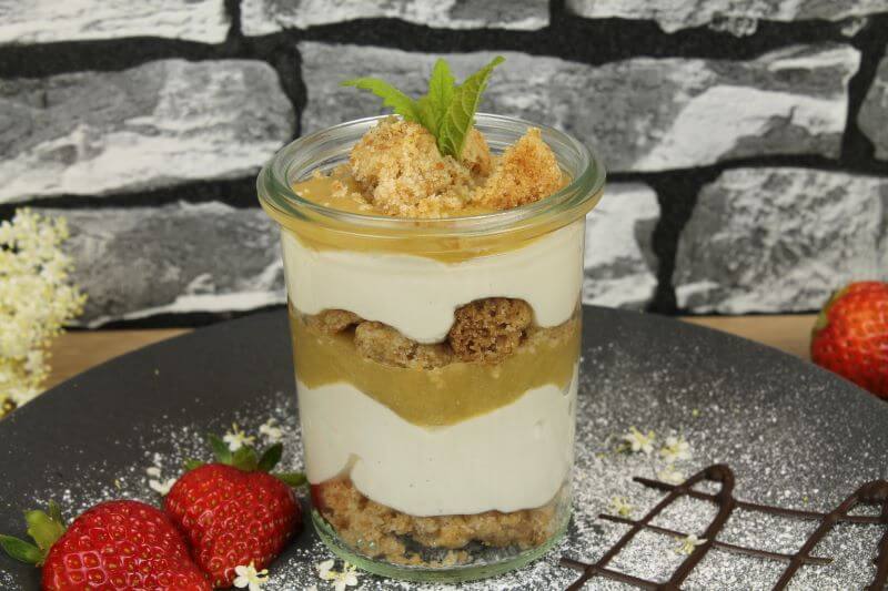 Dessert in Weck- Gläsern Dessert in Weck- Gläsern