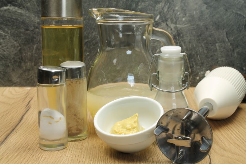 Zutaten für vegane Mayo
