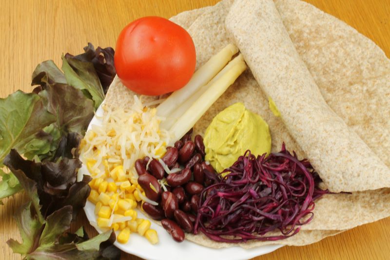 Wrap, Zutaten Wrap, Zutaten