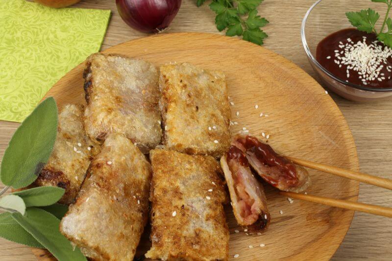 Fertige Dumplings